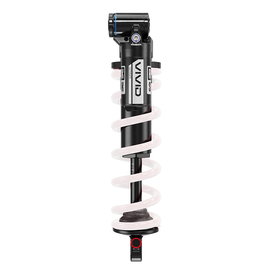 140949-07::2::140949-07::RockShox, Vivid Coil Ultimate DH C1, Amortisseur arrière, 250x75, Oeillet de tige: Roulement, Oeillet de corps: Standard, Reb55/Comp37, Hydraulic Bottom Out, Santa Cruz V10 2018+