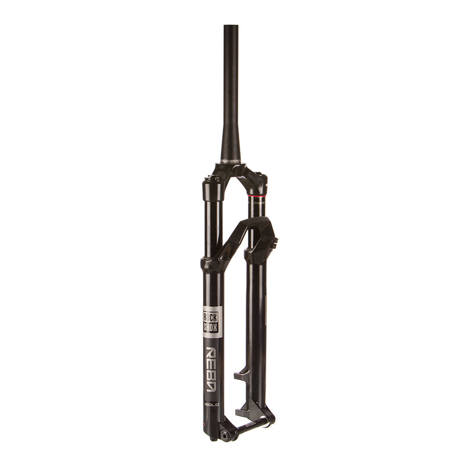 140980-01-29::1::140980-01-29::RockShox, Reba Gold 2P Remote B1, Fourche à suspension, 29'', DebonAir, 100mm, 1-1/8''-1.5'', 15x110mm TA, Déport: 44mm, Noir, Télécommande: Vendue Séparément