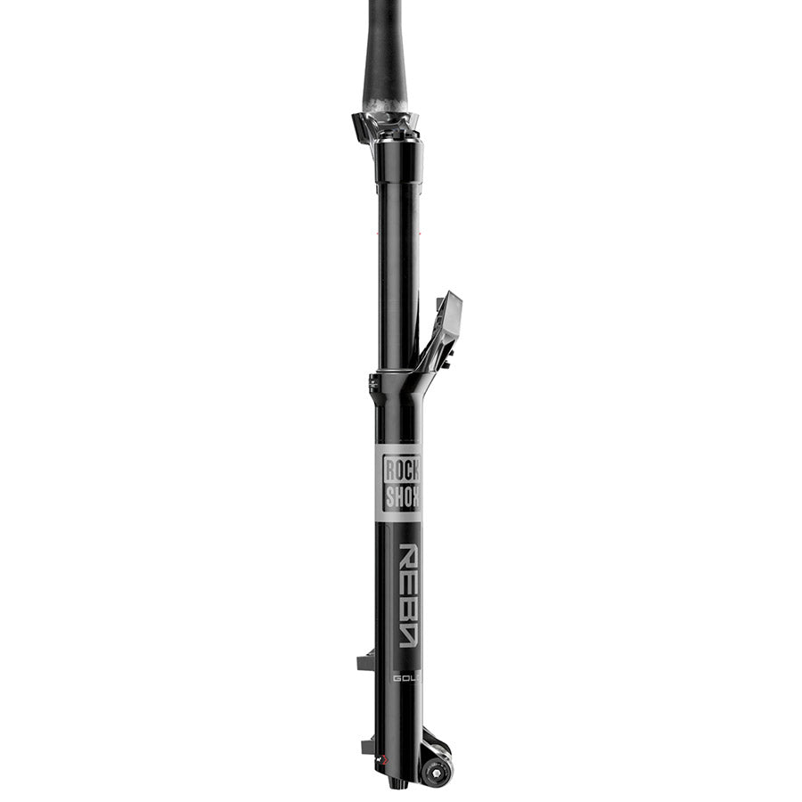 140981-05-275::2::140981-05-275::RockShox, Reba Gold 3P Crown B1, Fourche à suspension, 27.5'', DebonAir, 100mm, 1-1/8''-1.5'', 15x110mm TA, Déport: 44mm, Noir