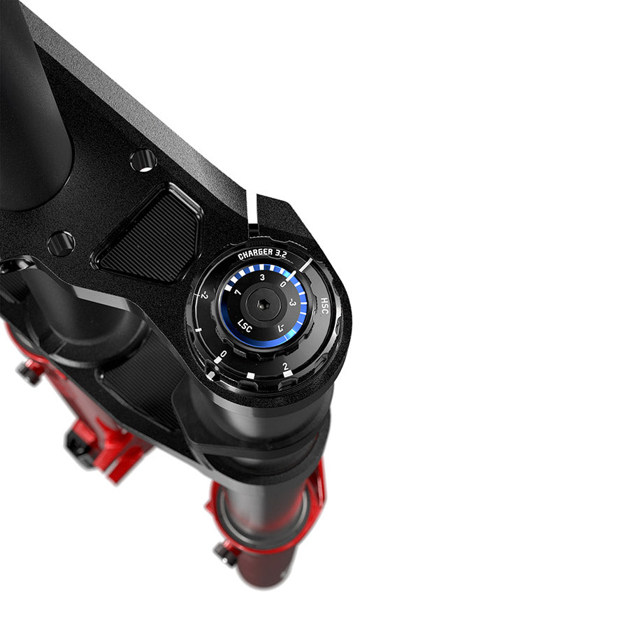 140990-03-275::4::140990-03-275::RockShox, FS-BXR-ULT-D2, Fourche à suspension, 27.5'', DebonAir+ W/ButterCups, 200mm, 1-1/8'', 20x110mm Boost TA, Déport: 44mm, Rouge