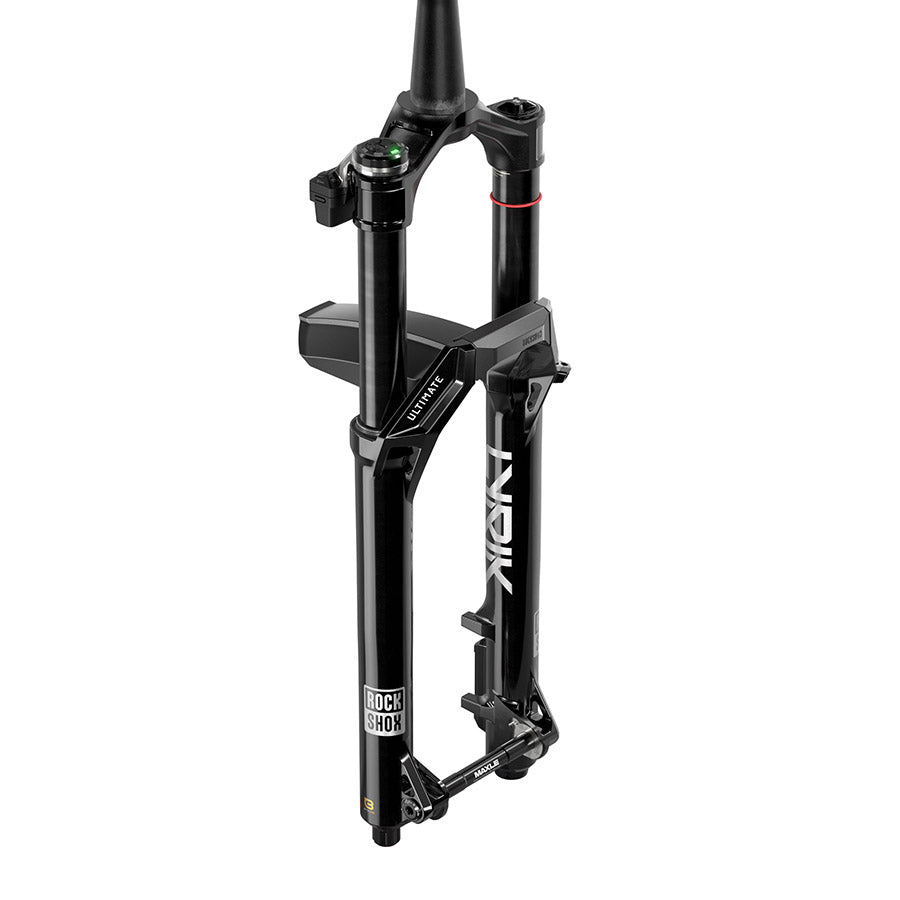 140993-02-29::4::140993-02-29::RockShox, Lyrik Flight Attendant E1, Fourche à suspension, 29'', Linear XL W/ButterCup, 160mm, 1-1/8''-1.5'', 15x110mm TA, Déport: 44mm, Rouge