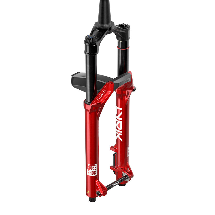 140994-15-29::5::140994-15-29::RockShox, Lyrik Ultimate E1, Fourche à suspension, 29'', Linear XL W/ButterCup, 150mm, 1-1/8''-1.5'', 15x110mm TA, Déport: 44mm, Rouge
