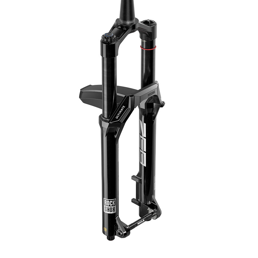 140997-01-275::5::140997-01-275::RockShox, ZEB Ultimate B1, Fourche à suspension, 27.5'', Linear XL W/ButterCup, 180mm, 1-1/8''-1.5'', 15x110mm TA, Déport: 44mm, Noir