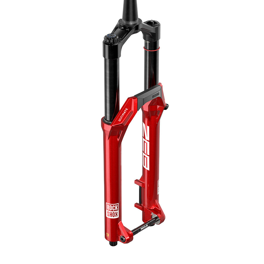 140997-14-29::1::140997-14-29::RockShox, ZEB Ultimate B1, Fourche à suspension, 29'', Linear XL W/ButterCup, 170mm, 1-1/8''-1.5'', 15x110mm TA, Déport: 44mm, Rouge
