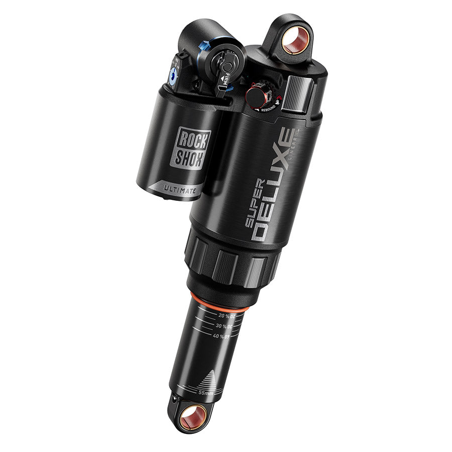 140998-18::0::140998-18::RockShox, Super Deluxe Ultimate D1, Amortisseur arrière, 230x60, Oeillet de tige: Standard, Oeillet de corps: Standard, Token Loc 3,Reb55/Comp34,Lockout45, Santa Cruz Bronson 4 / Roubion 4 2022-2024