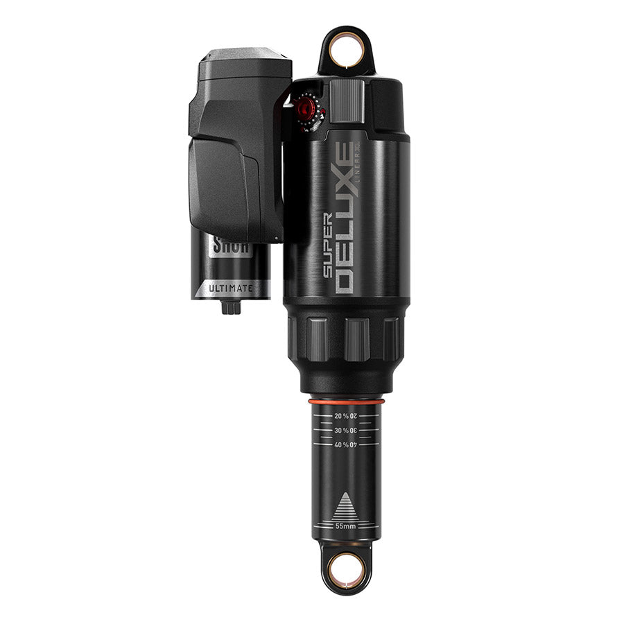 140999-07::1::140999-07::RockShox, Super Deluxe FLT Attendant D1, Amortisseur arrière, 210x55, Oeillet de tige: Standard, Oeillet de corps: Sans douille - 90 Deg, Token Loc 3, Reb55/Comp34, Mid4-Lock6, Yeti SB140 2020+