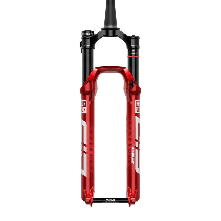 141005-02-29::1::141005-02-29::RockShox, SID Flight Attendant D2, Fourche à suspension, 29'', DebonAir, 120mm, 1-1/8''-1.5'', 15x110mm TA, Déport: 44mm, Rouge, Télécommande: Vendue Séparément