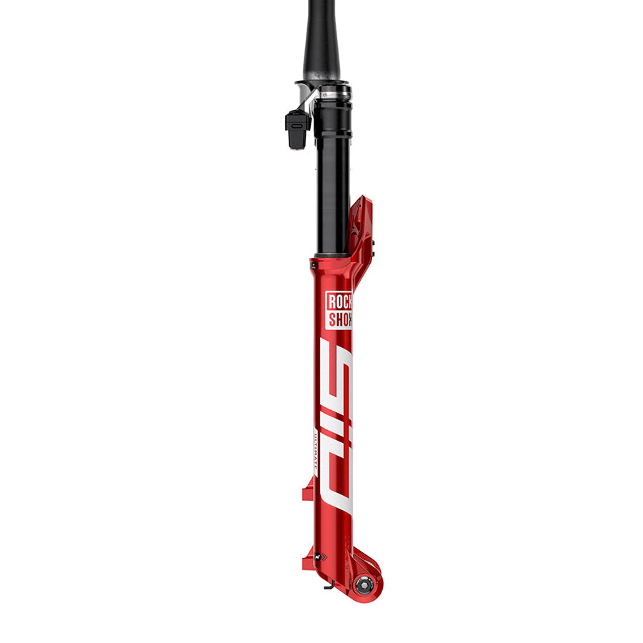 141005-02-29::2::141005-02-29::RockShox, SID Flight Attendant D2, Fourche à suspension, 29'', DebonAir, 120mm, 1-1/8''-1.5'', 15x110mm TA, Déport: 44mm, Rouge, Télécommande: Vendue Séparément