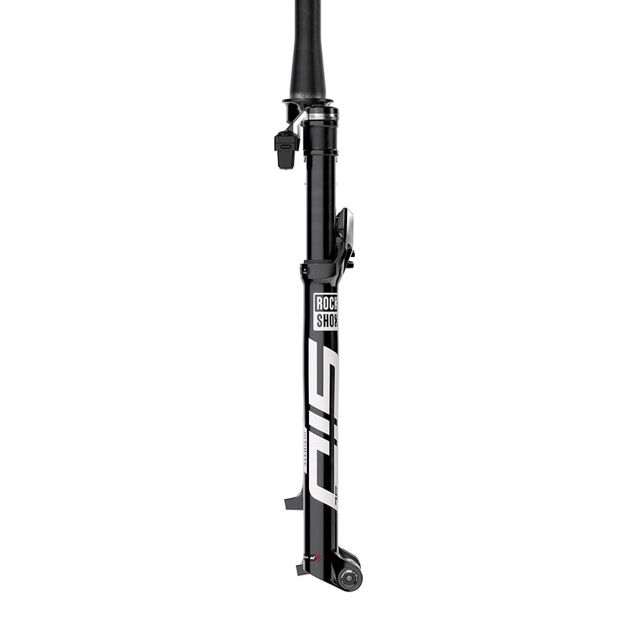 141006-02-29::2::141006-02-29::RockShox, SID SL Flight Attendant E2, Fourche à suspension, 29'', DebonAir, 110mm, 1-1/8''-1.5'', 15x110mm TA, Déport: 44mm, Noir, Télécommande: Vendue Séparément