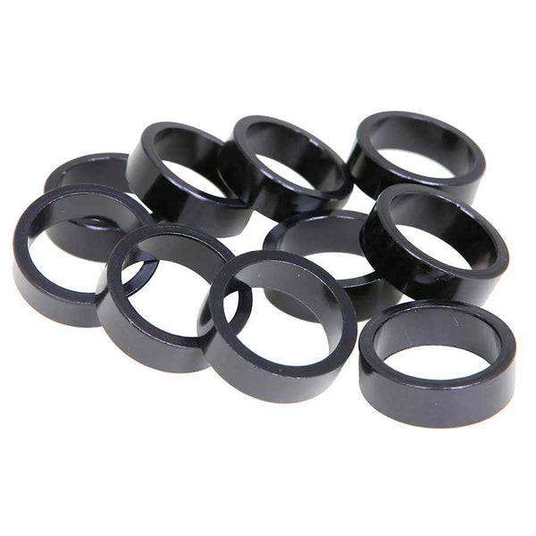 Espaceurs Direction 1 1/8 en Alliage Noir 5mm