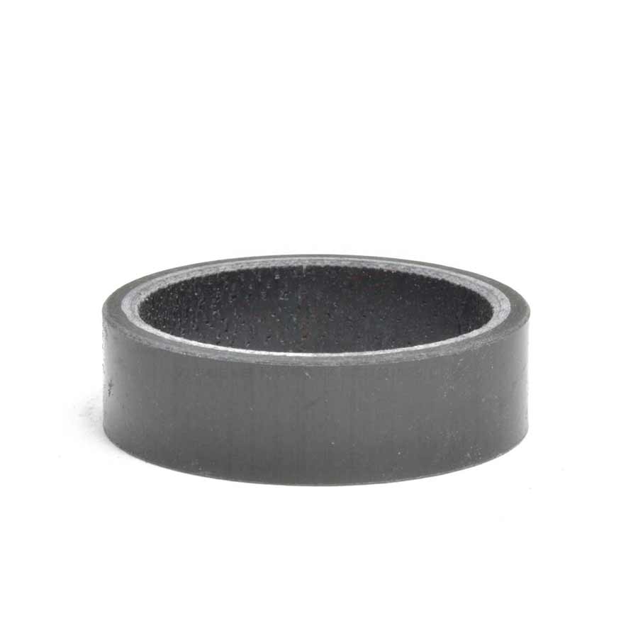 150484-04::0::150484-04::Wheels Manufacturing,  Espaceur de direction en carbone Lustré, 1-1/8'', Hauteur: 10mm, Carbone, Noir, 5pcs