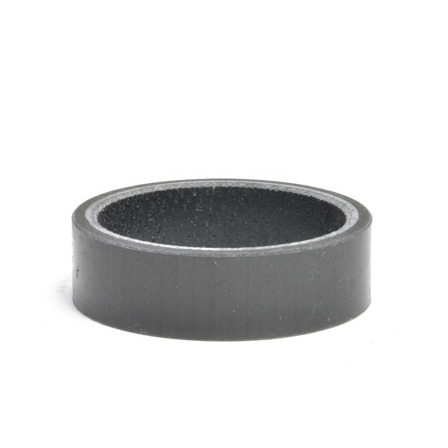 150484-07::0::150484-07::Wheels Manufacturing,  Espaceur de direction en carbone Lustré, Espaceur pour jeu de direction, 1-1/8'', Hauteur: 10mm, Carbone, Noir
