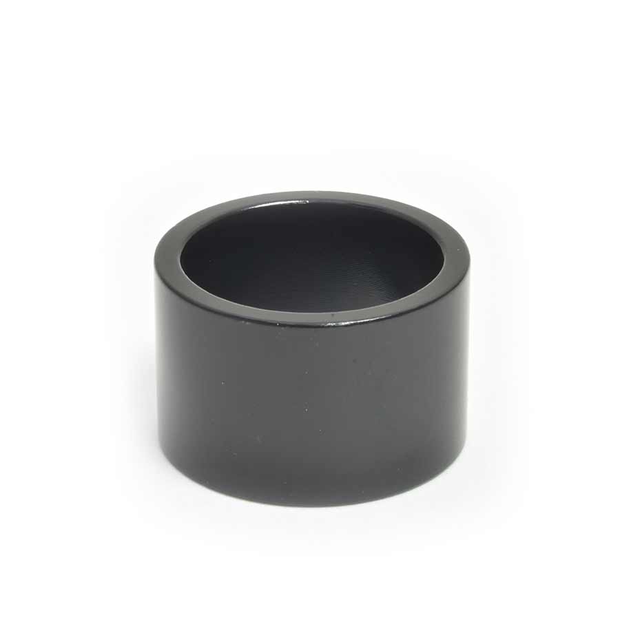 150486-09::0::150486-09::Wheels Manufacturing, Espaceur pour jeu de direction, 1-1/8'', Hauteur: 20mm, Aluminium, Noir