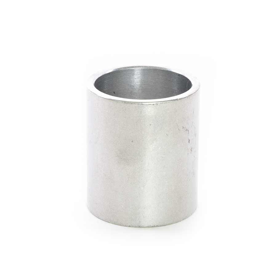 150486-18::0::150486-18::Wheels Manufacturing, Espaceur pour jeu de direction, 1-1/8'', Hauteur: 40mm, Aluminium, Argent