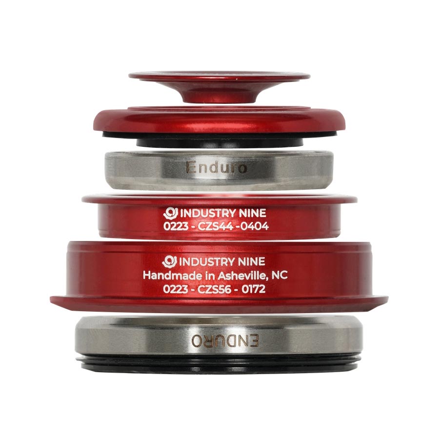 150528-03::0::150528-03::Industry Nine, iRiX ZS44/ZS56, Jeux de direction, : ZS44/28.6 | ZS56/40, ZeroStack, Complet, Rouge