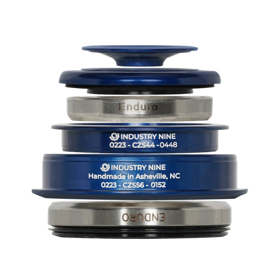 150528-11::0::150528-11::Industry Nine, iRiX ZS44/ZS56, Jeux de direction, : ZS44/28.6 | ZS56/40, ZeroStack, Complet, Bleu