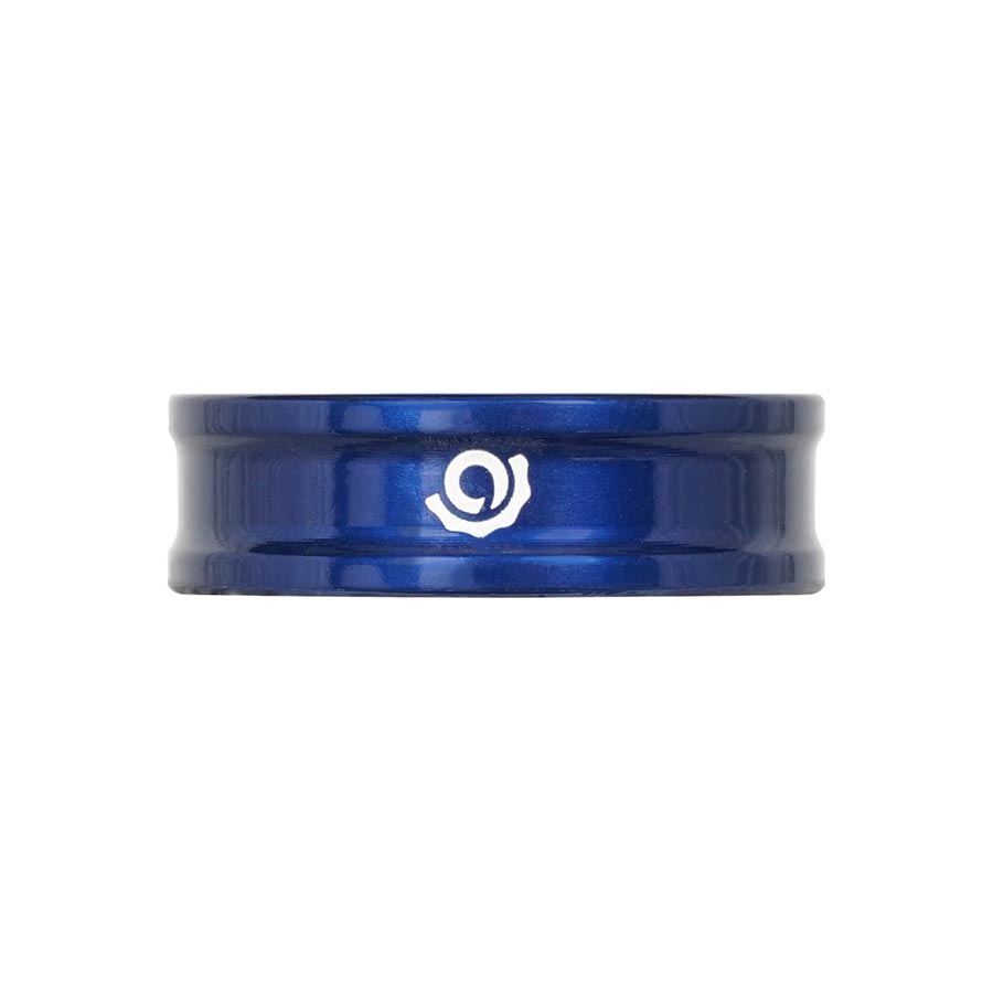 150532-35::0::150532-35::Industry Nine, iRiX, Espaceur pour jeu de direction, 1-1/8'', Hauteur: 10mm, Aluminium, Bleu