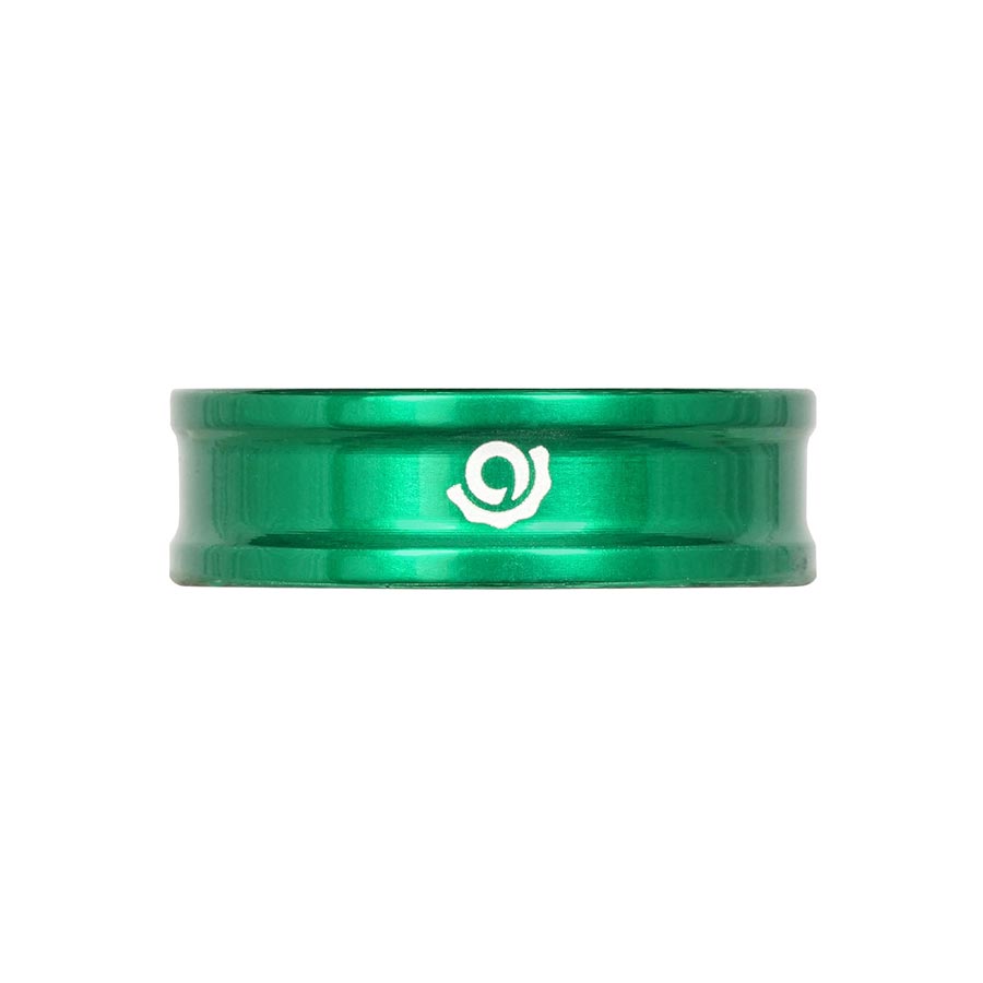150532-37::0::150532-37::Industry Nine, iRiX, Espaceur pour jeu de direction, 1-1/8'', Hauteur: 10mm, Aluminium, Vert