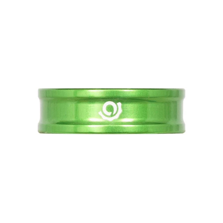 150532-38::0::150532-38::Industry Nine, iRiX, Espaceur pour jeu de direction, 1-1/8'', Hauteur: 10mm, Aluminium, Lime