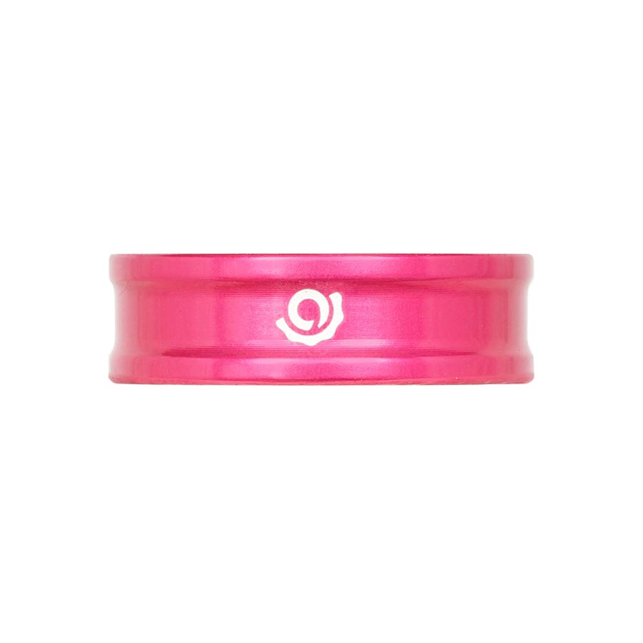 150532-40::0::150532-40::Industry Nine, iRiX, Espaceur pour jeu de direction, 1-1/8'', Hauteur: 10mm, Aluminium, Rose