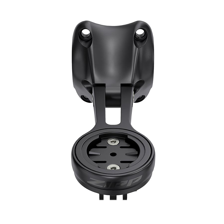 160580-02::1::160580-02::Zipp, Fixation Intégrée QuickView SL Sprint, Support de cyclomètre, Garmin/Wahoo ou Hammerhead, Fixation de capuchon de potence, Noir