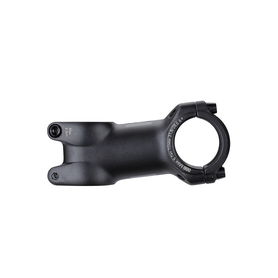 160690-03::1::160690-03::BBB Cycling, BHS-08 RoadForce, Potence, Diamètre: 31.8mm, Longueur: 70mm, Direction: 1-1/8'', ±6°, Noir