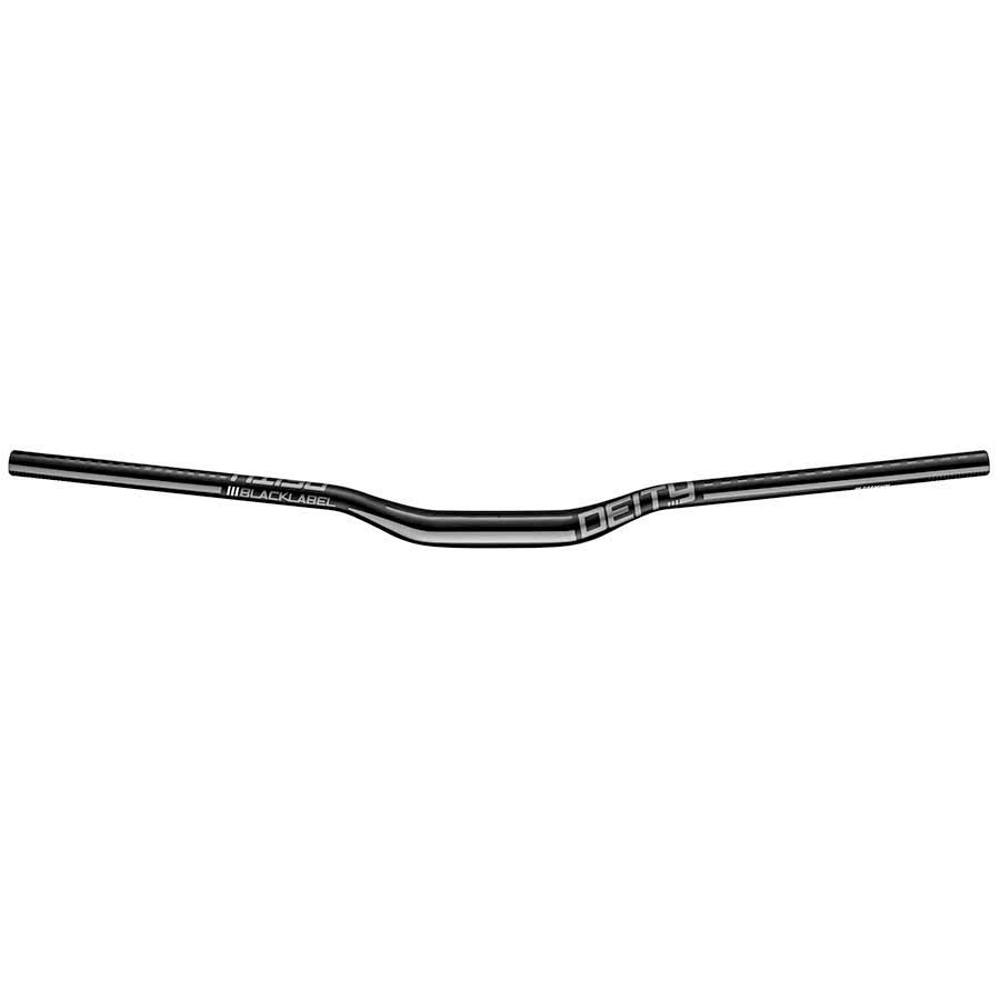 170762-01::0::170762-01::Deity, Black Label 25, Guidon de VTT, Diamètre: 31.8mm, 800mm, Élévation: 25mm, Noir