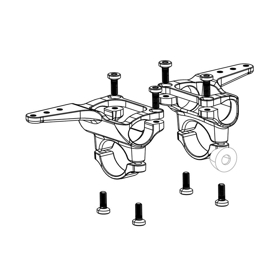 170961-03::0::170961-03::Zipp, Fixation de remplacement pour Vuka Clip, Fixation haute Gauche