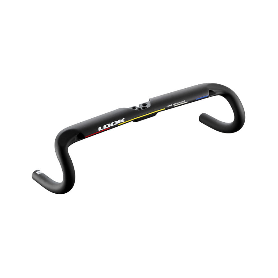 171026-07::1::171026-07::Look, Combo Aero ProTeam Mat Glossy, Guidon de route, 420mm, Noir