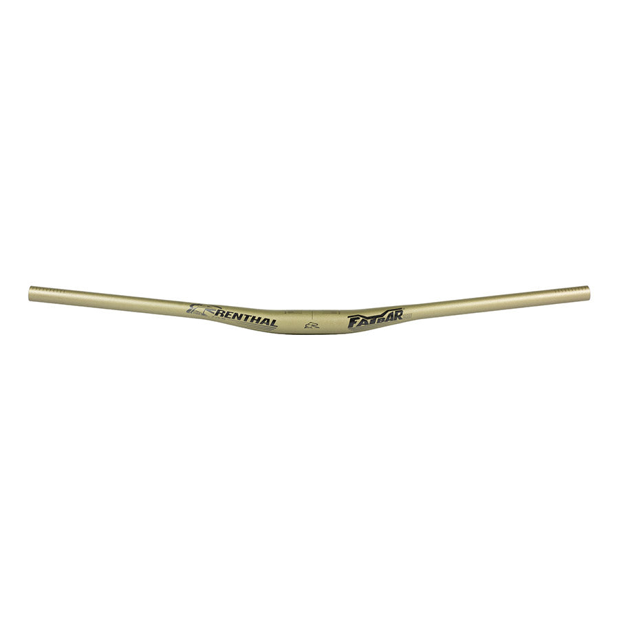 171035-01::0::171035-01::Renthal, V3 Fatbar 35, Guidon de VTT, Diamètre: 35mm, 800mm, Élévation: 10mm, Or