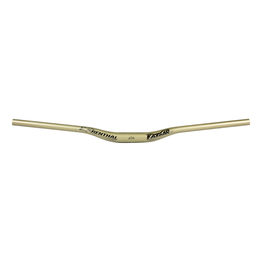 171035-02::0::171035-02::Renthal, V3 Fatbar 35, Guidon de VTT, Diamètre: 35mm, 800mm, Élévation: 20mm, Or