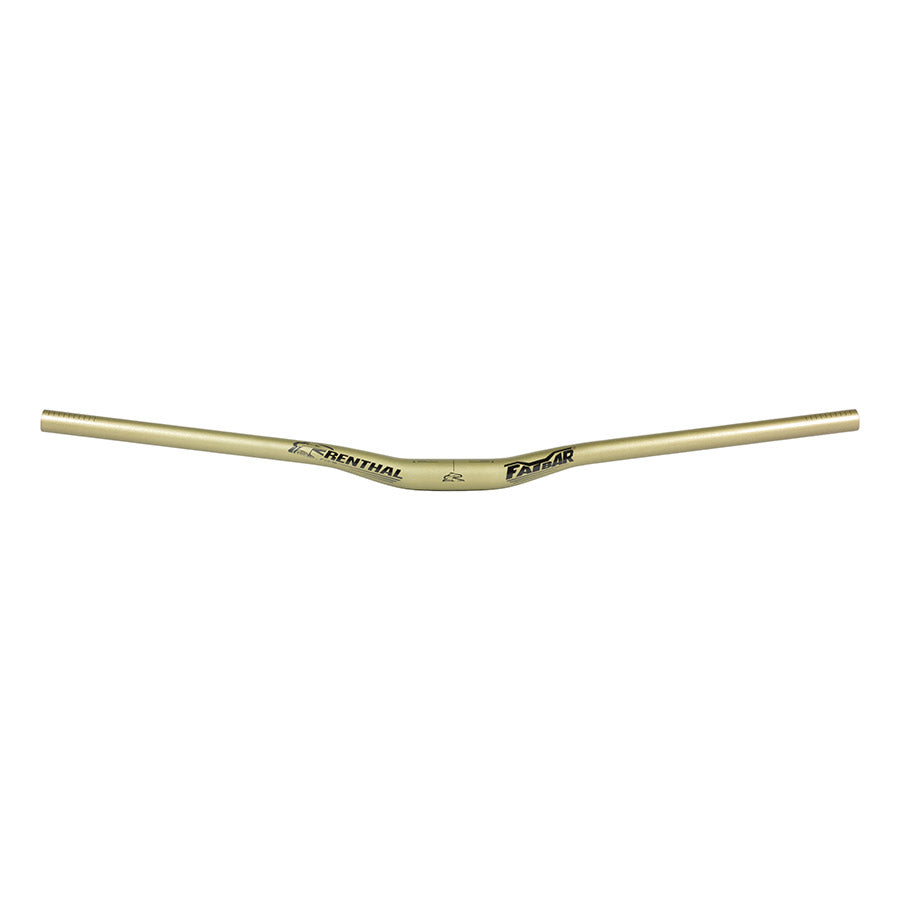 171038-03::0::171038-03::Renthal, V3 Fatbar 31.8, Guidon de VTT, Diamètre: 31.8mm, 800mm, Élévation: 20mm, Or