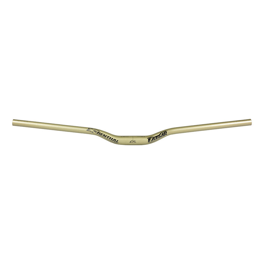 171038-05::0::171038-05::Renthal, V3 Fatbar 31.8, Guidon de VTT, Diamètre: 31.8mm, 800mm, Élévation: 30mm, Or