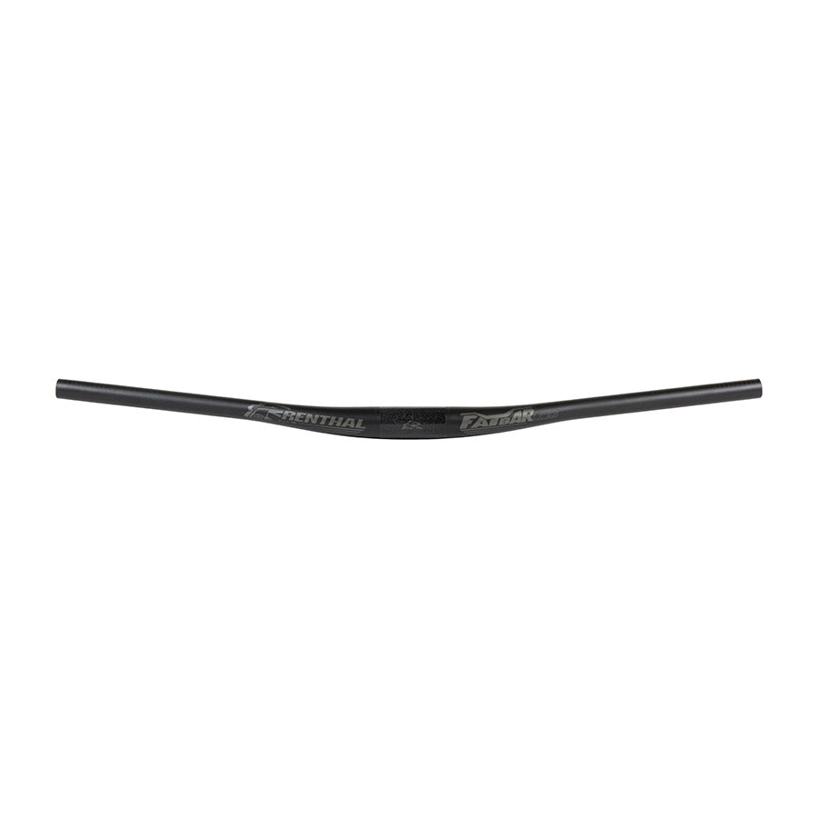 171039-01::0::171039-01::Renthal, V3 Fatbar Lite Carbon 35, Guidon de VTT, Diamètre: 35mm, 760mm, Élévation: 10mm, Noir