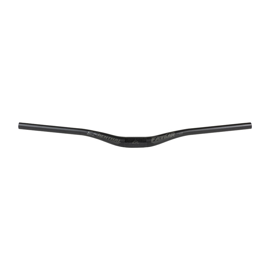 171039-03::0::171039-03::Renthal, V3 Fatbar Lite Carbon 35, Guidon de VTT, Diamètre: 35mm, 760mm, Élévation: 30mm, Noir