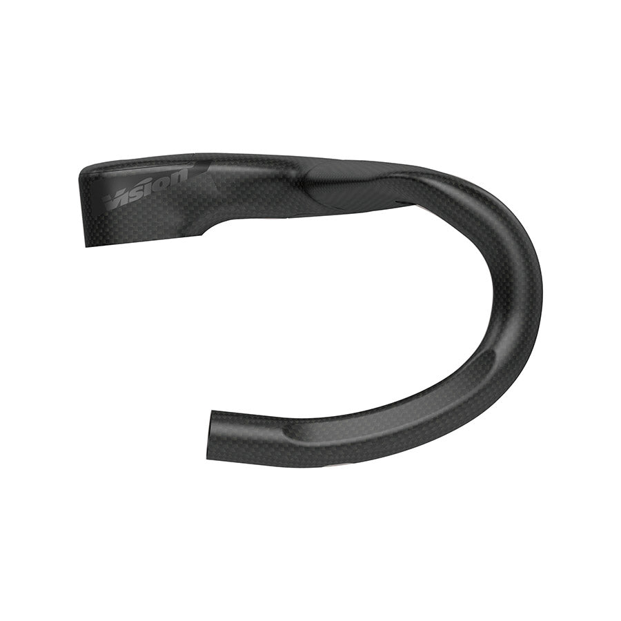 171042-01::1::171042-01::Vision, Metron 5D ACR EVO, Guidon de route, Diamètre: Intégré 110mm, 400mm, Hauteur: 125mm, Portée: 80mm, Noir