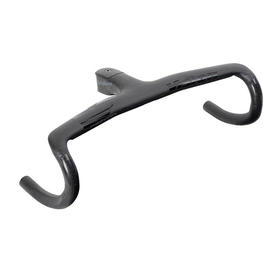 171042-02::0::171042-02::Vision, Metron 5D ACR EVO, Guidon de route, Diamètre: Intégré 110mm, 420mm, Hauteur: 125mm, Portée: 80mm, Noir