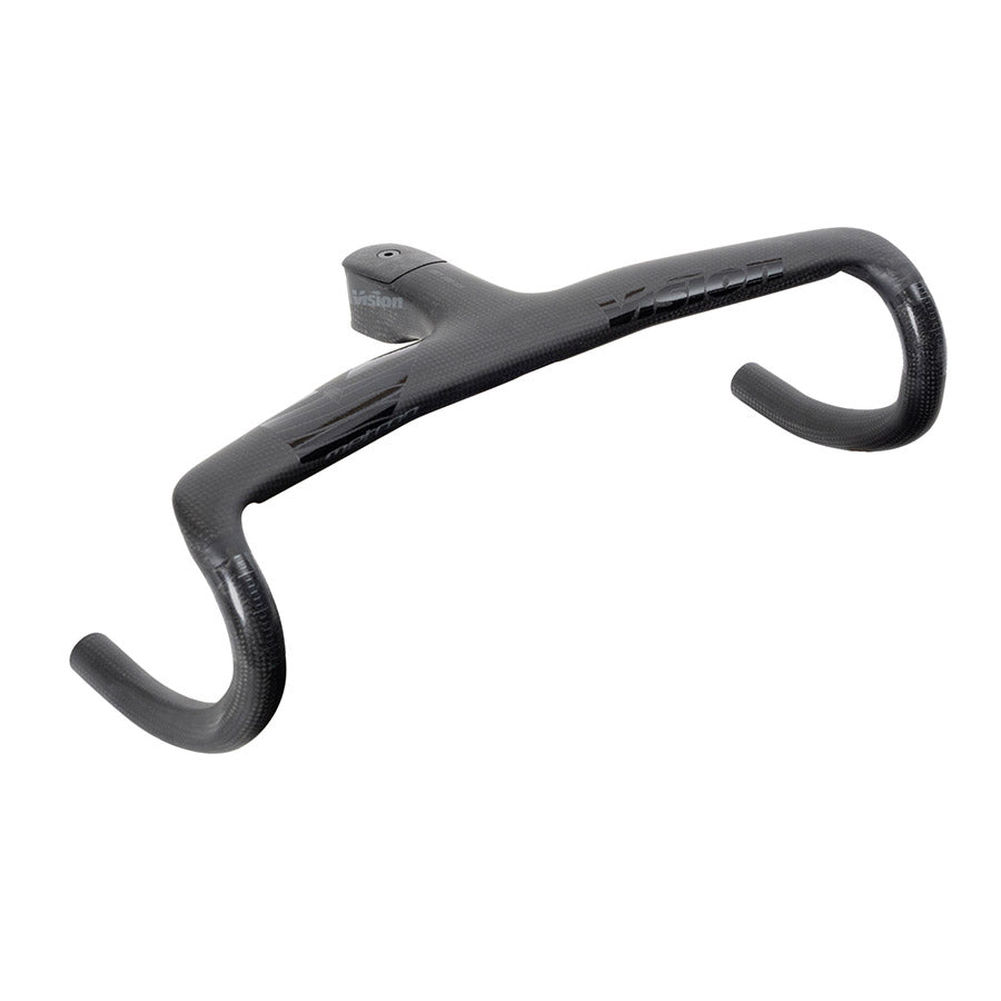 171042-13::0::171042-13::Vision, Metron 5D ACR EVO, Guidon de route, Diamètre: Intégré 120mm, 420mm, Hauteur: 125mm, Portée: 80mm, Noir