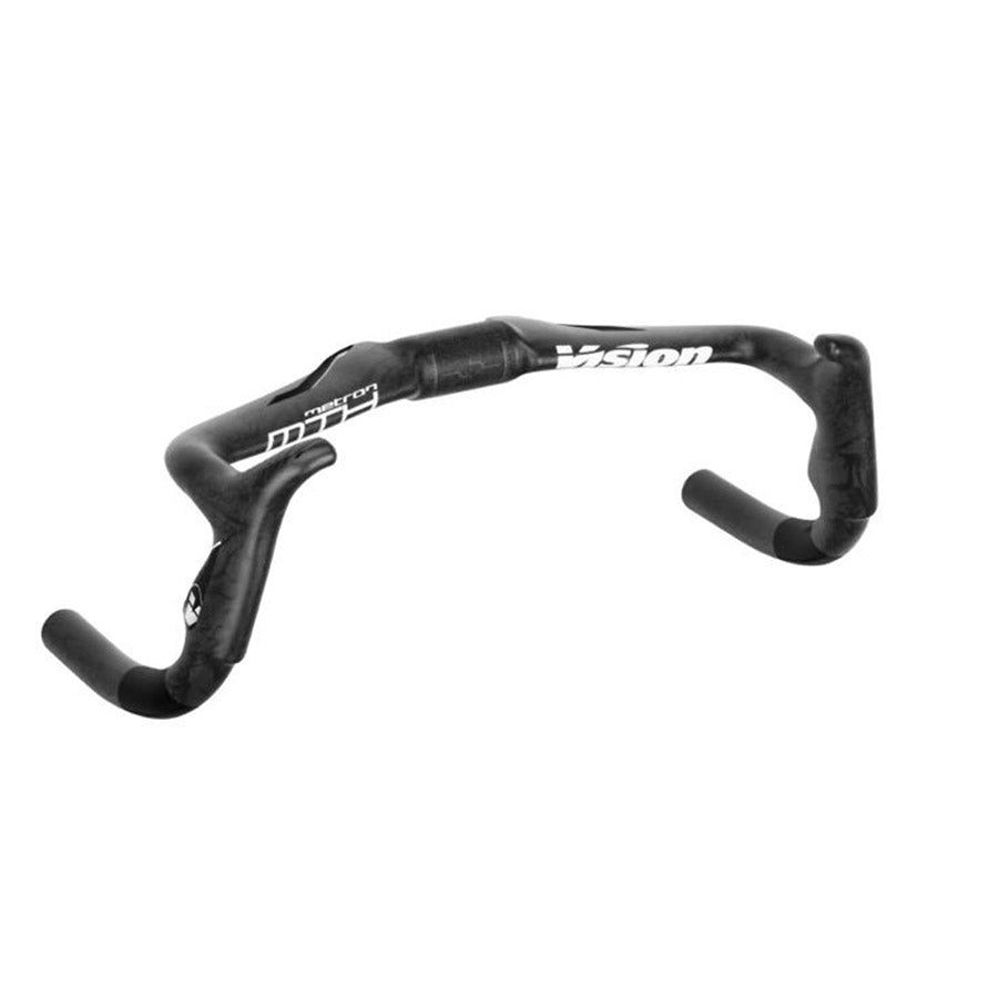 171046-01::0::171046-01::Vision, METRON TRACK, Guidon de route, Diamètre: 31.8mm, 365mm, Hauteur: 120mm, Portée: 104mm, Noir
