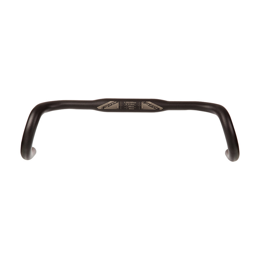 171058-01::0::171058-01::FSA, NS Adventure, Guidon de route, Diamètre: 31.8mm, 420mm, Hauteur: 125mm, Portée: 80mm, Noir