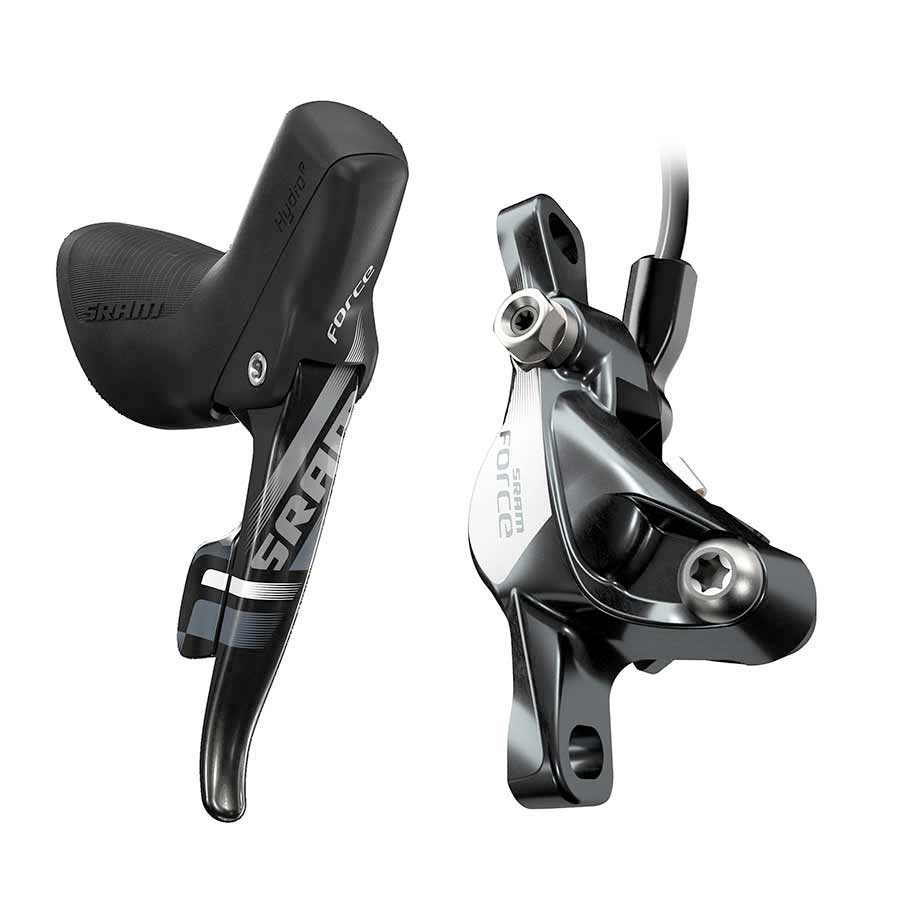 180323-04::0::180323-04::SRAM, Force22, Frein à disque de route avec leviers combinés, Flat Mount, Avant, 2vit