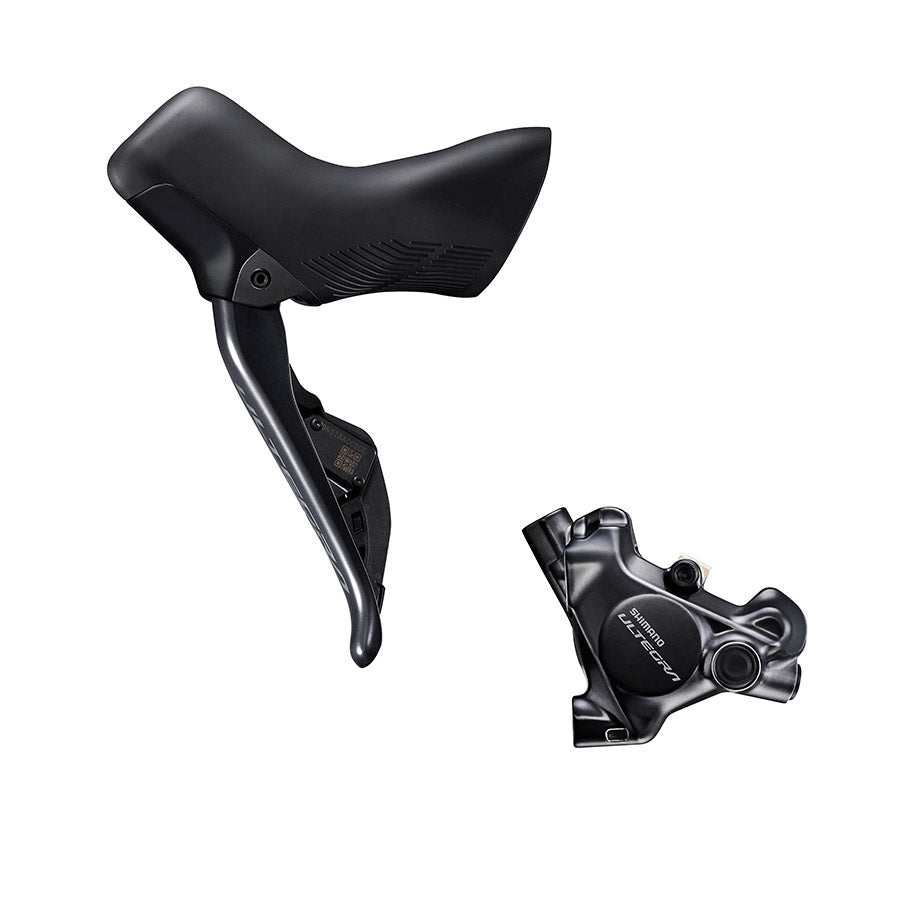 180788-06::0::180788-06::Shimano, Ultegra Di2 ST-R8170 / BR-R8170, Frein à disque hydraulique Route, Arrière, Flat mount, 160mm, Noir, IR8170DRRDSC170F