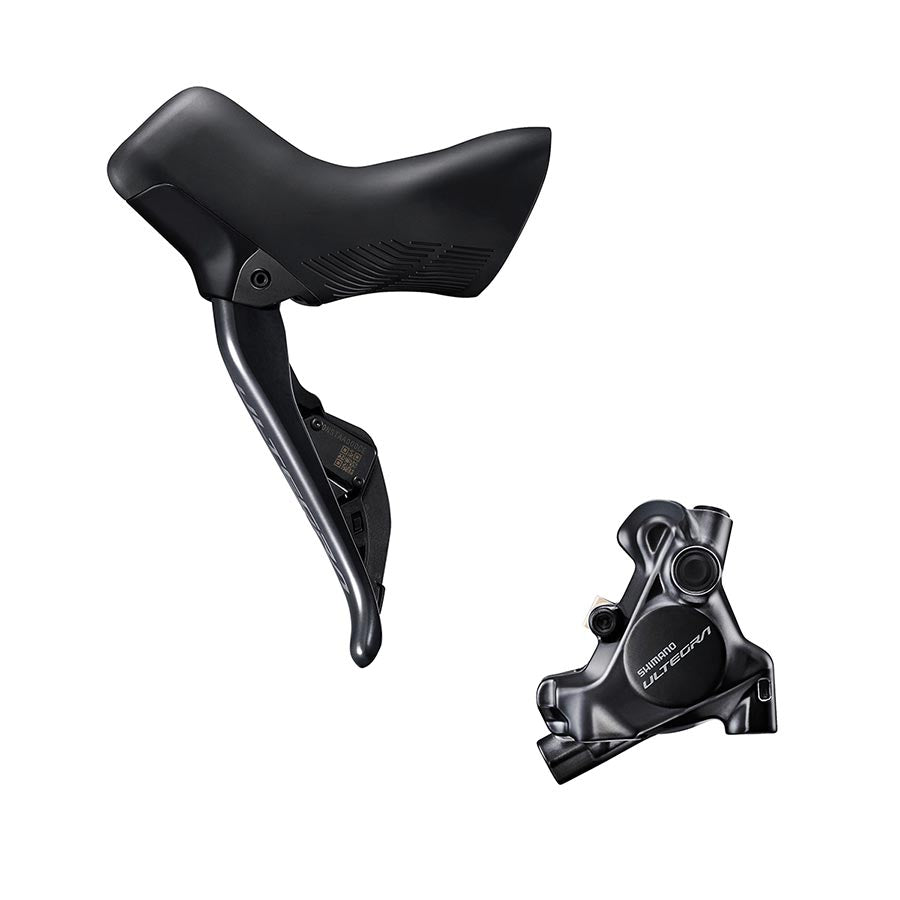 180789-01::0::180789-01::Shimano, Dura Ace Di2 ST-R9270 / BR-R9270, Frein à disque hydraulique Route, Avant, Flat mount, Noir, IR9270DLF6SC100A