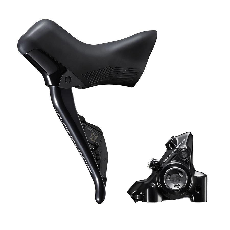 180789-06::1::180789-06::Shimano, Dura Ace Di2 ST-R9270 / BR-R9270, Frein à disque hydraulique Route, Arrière, Flat mount, 140 ou 160mm (non inclus), 175g, Noir, IR9270DRRDSC170F