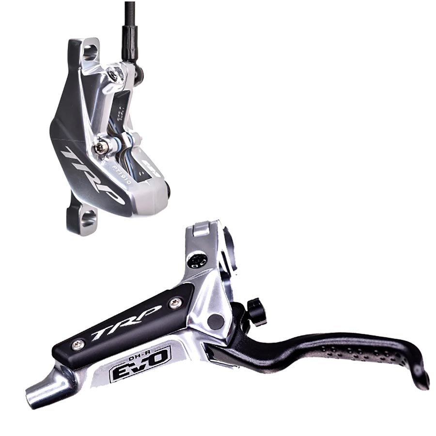 180797-01::0::180797-01::TRP, G-Spec DH-R EVO, Frein à disque hydraulique VTT, Droit, Post mount, Disque: Non inclus, 320g, Argent