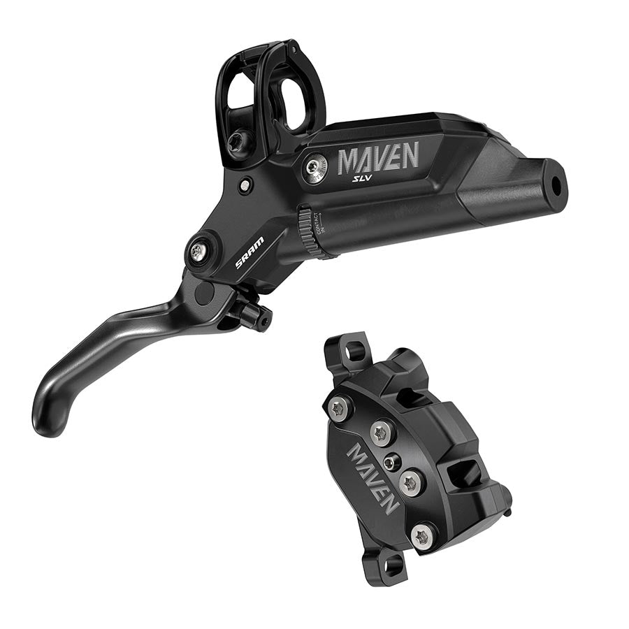 180845-02::0::180845-02::SRAM, Maven Silver, Frein à disque hydraulique VTT, Arrière, Post mount, Noir
