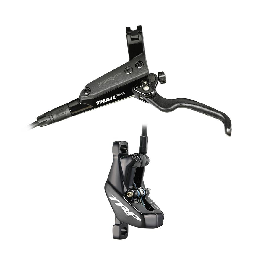180847-02::0::180847-02::TRP, Trail EVO, Frein à disque hydraulique VTT, Avant, Post mount, Disque: Non inclus, 307g, Noir