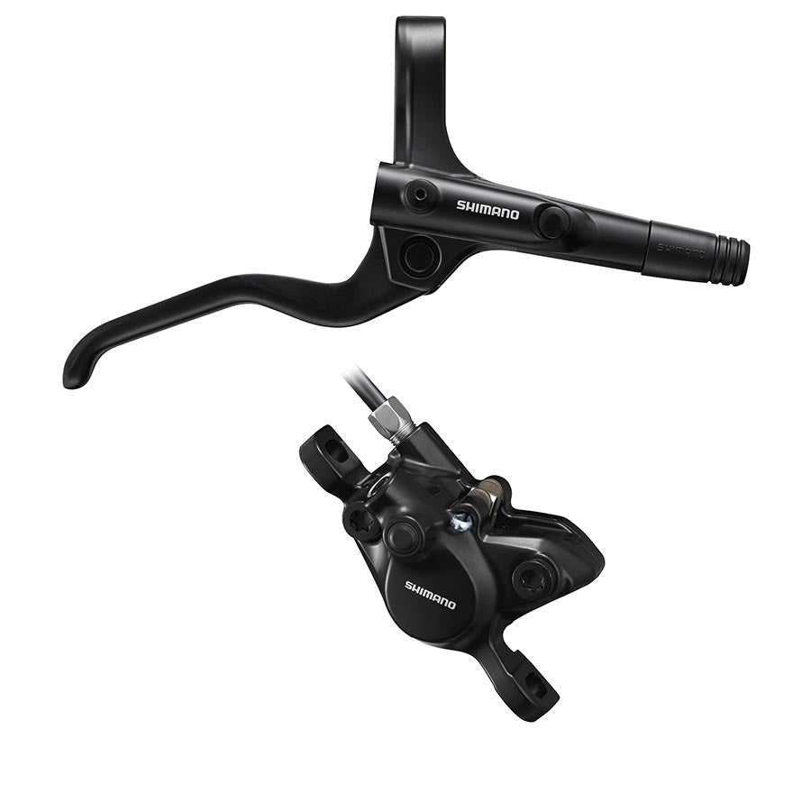 180850-02::0::180850-02::Shimano, Alivio BL-M201/BR-M200, Frein à disque hydraulique VTT, Arrière, Post mount, Disque: , Noir, Ensemble, EMT201KRRXRA170