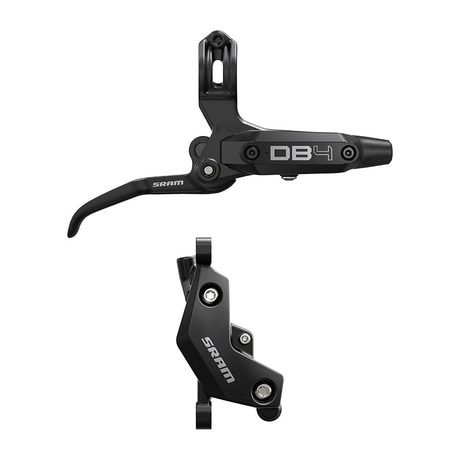 180877-02::1::180877-02::SRAM, DB4 A1, Frein à disque hydraulique VTT, Droit, Post mount, Noir