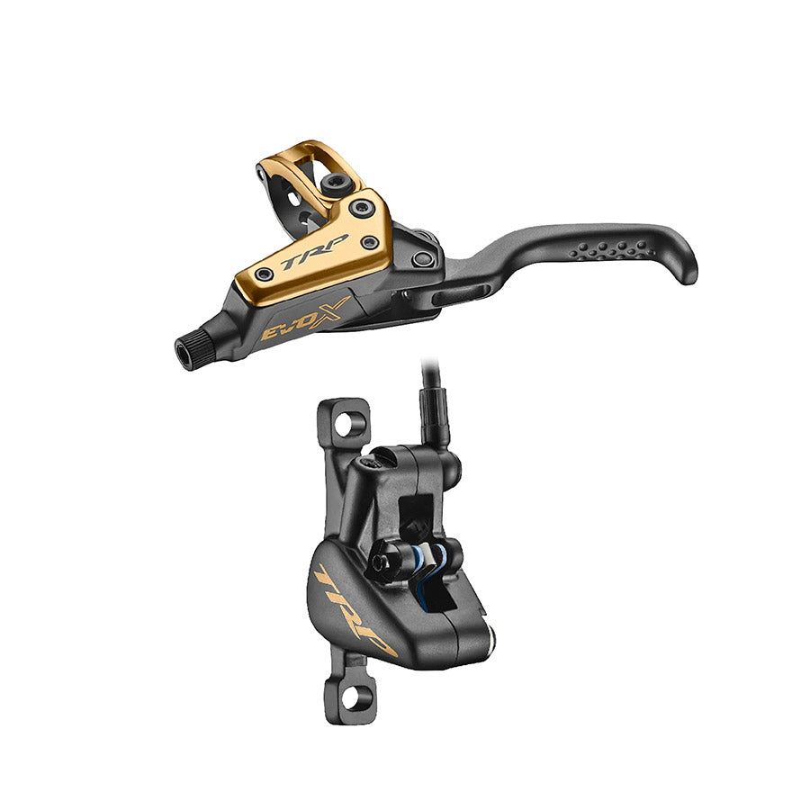 180886-04::0::180886-04::TRP, EVO X, Frein à disque hydraulique VTT, Gauche, Post mount, Disque: Non inclus, Or